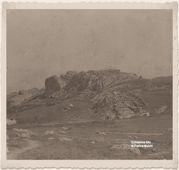 Roccia di monte Bertona ~ Anno 1914